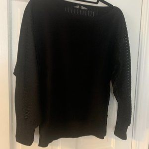 White House Black Market Sweater with Balloon Sleeves